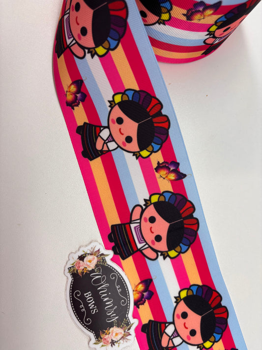RIBBON  LITTLE GIRL 3 INCH  RIBBON
