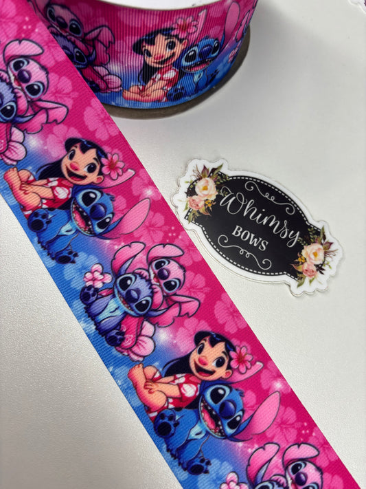 Lilo & Stitch 2 inch Ribbon
