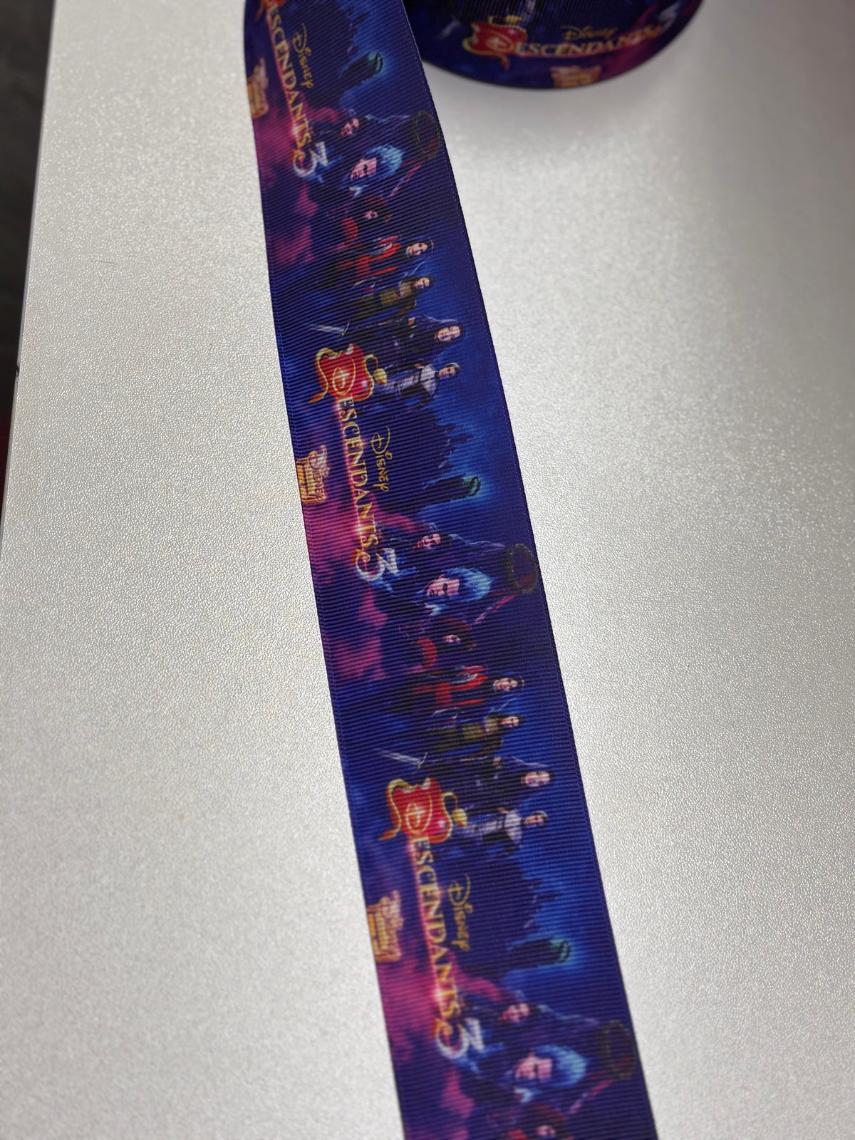 Whimsy Ribbon Blue DESCENDANTS 3 2 inch Ribbon – Whimsy Ribbons and Bows