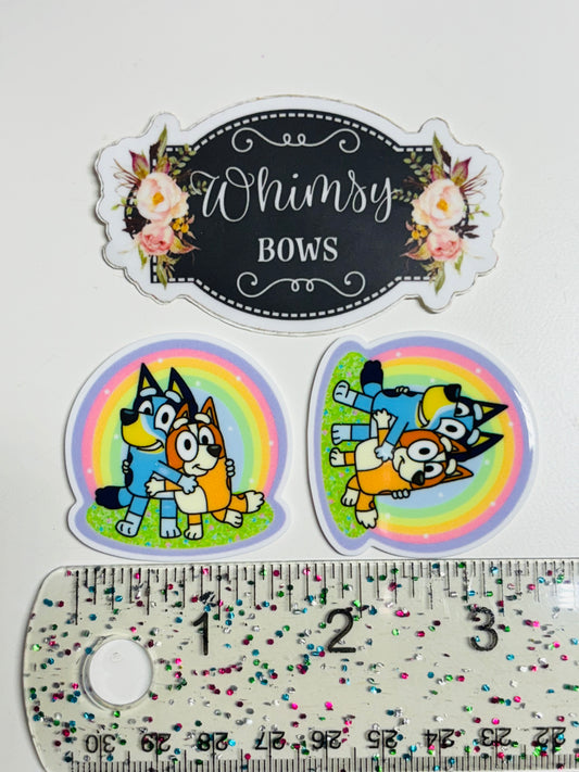 BINGO AND BLUEY RESIN SMALL