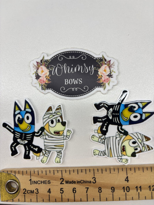 Bluey Halloween Large Resin