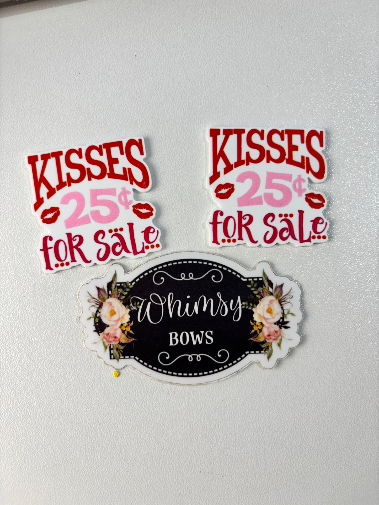 KISSES VALENTINES  ASMALL Resin