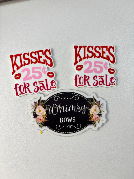 KISSES VALENTINES  ASMALL Resin