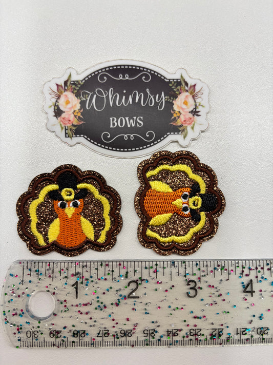 TURKEY  PATCH - bow center