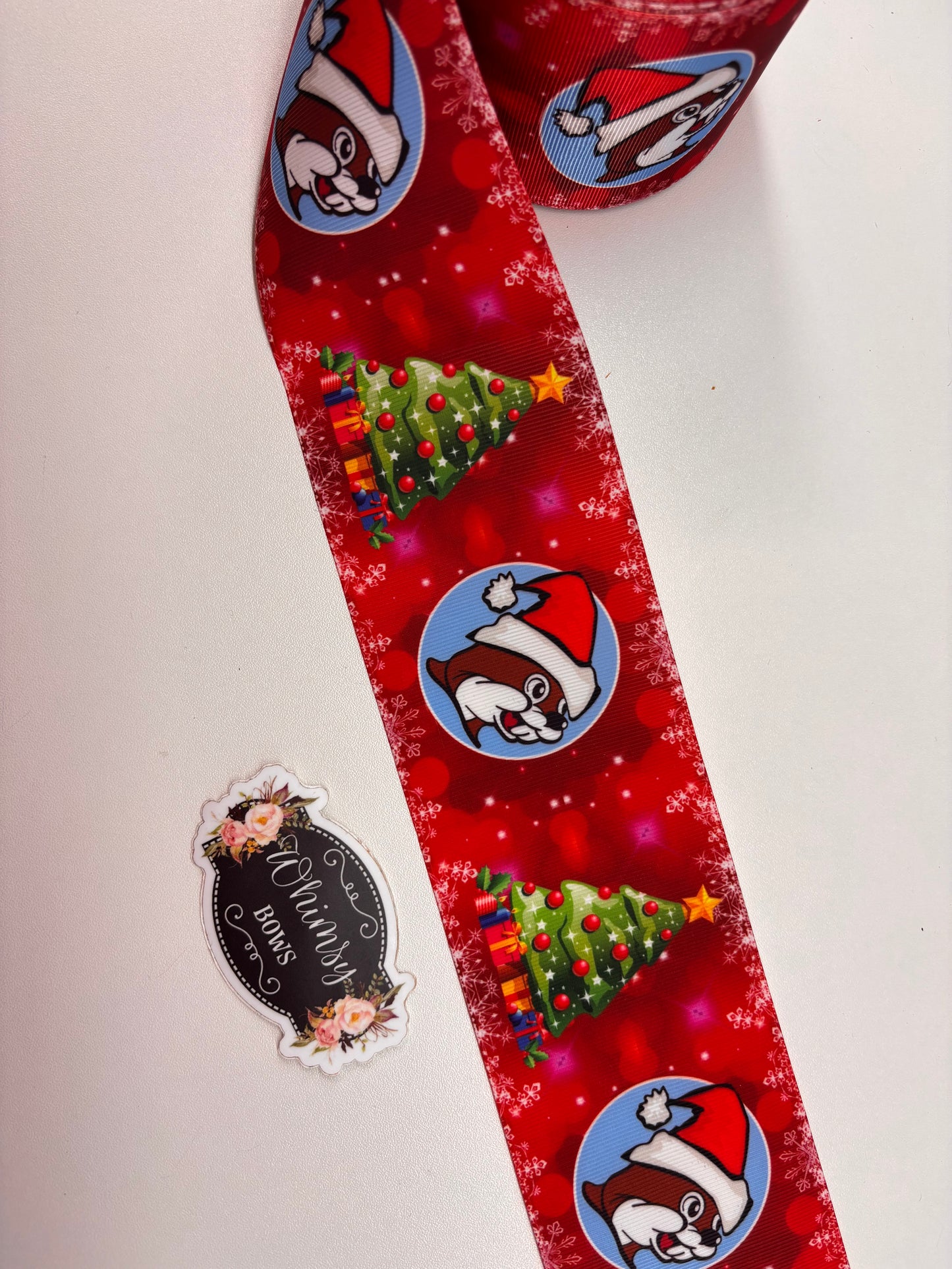 BUCEES HOLIDAY   3 INCH  RIBBON