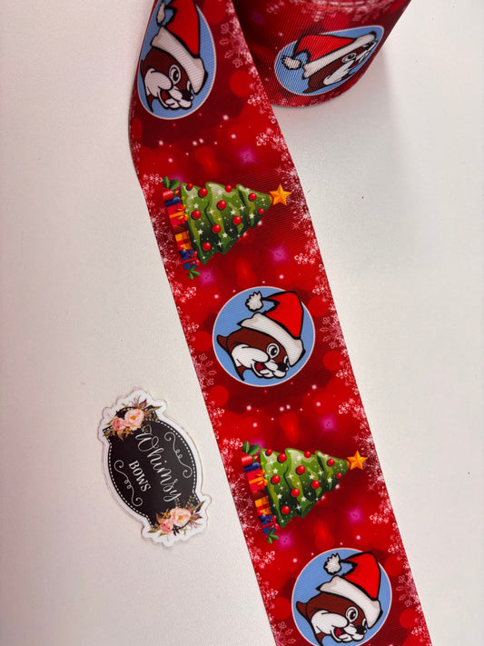 BUCEES HOLIDAY   3 INCH  RIBBON