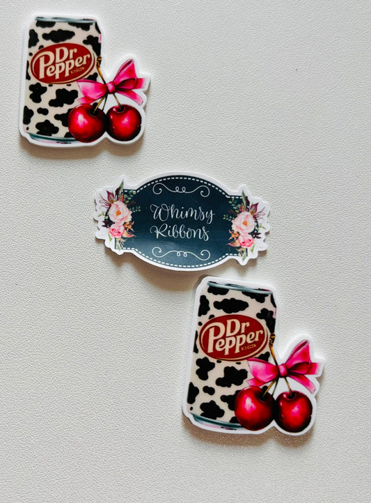 PEPPER DRINK WITH CHERRIES SMALL RESIN