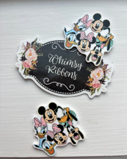 SMALL MICKEY AND FRIENDS RESIN