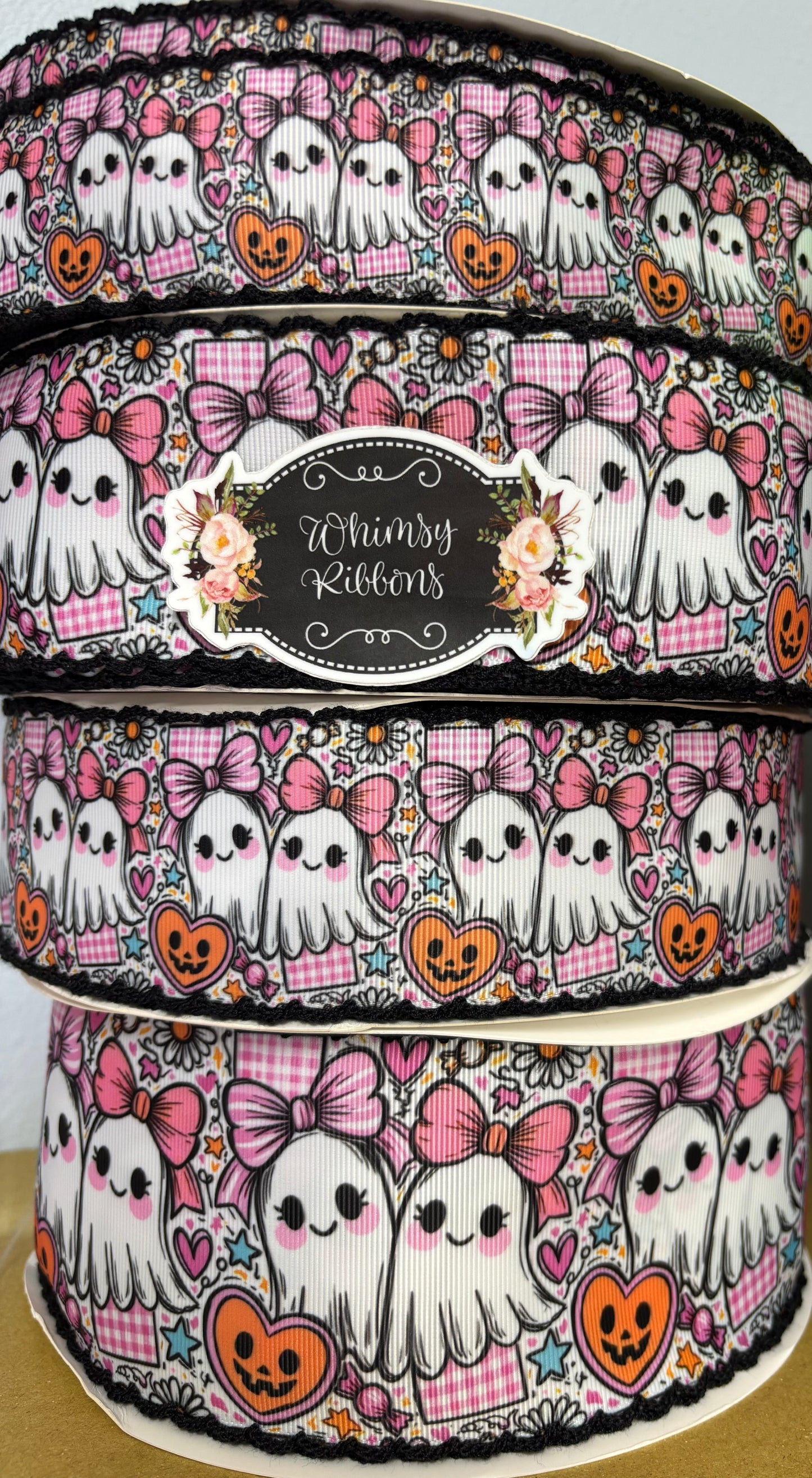 Cute Ghost Halloween Moonstich