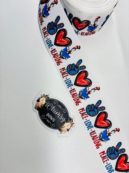 2 inch Cat in the Hat / DR Seuss READING