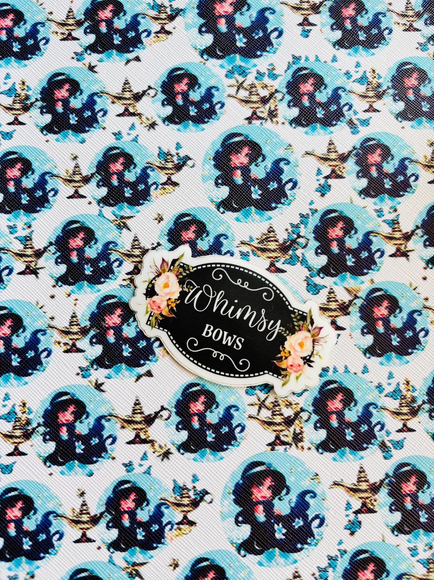 JASMINE ALADDIN FAUX sheet 7.9 by 12.9 inches