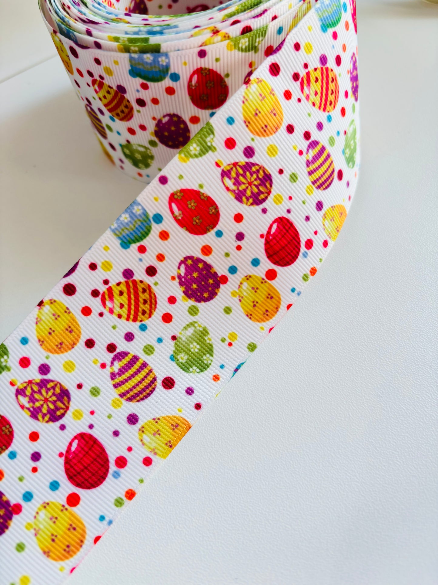 EASTER EGGS 2 inch Ribbon