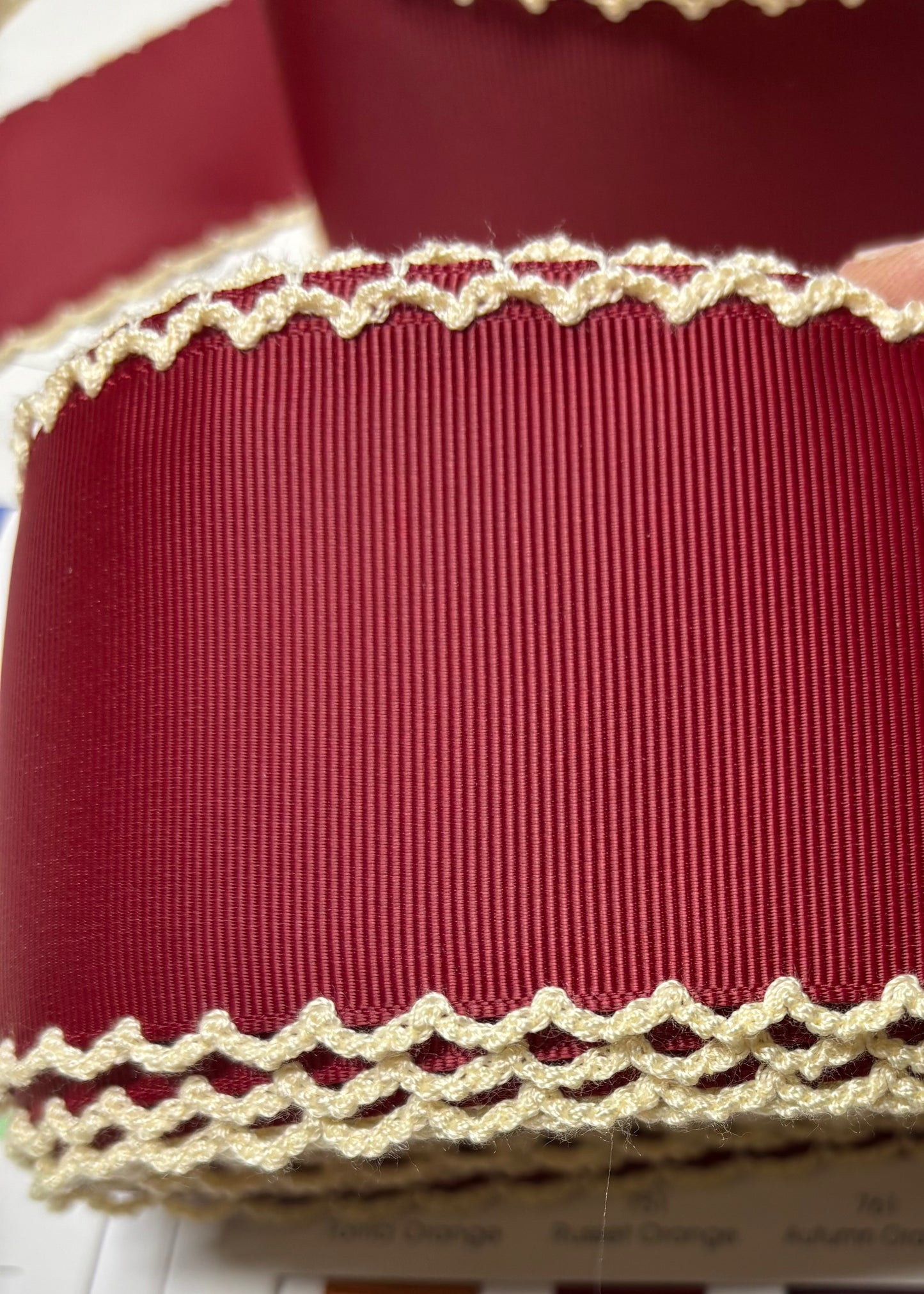 2.25 inch SHERRY color w cream MOONSTICH