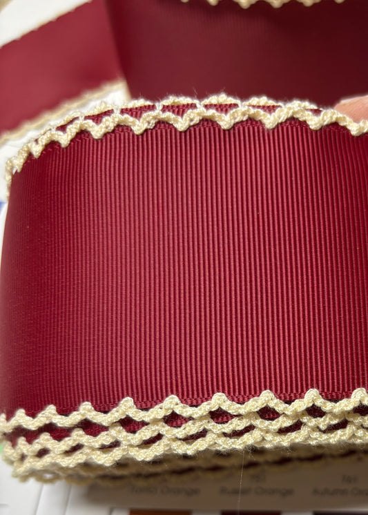 2.25 inch SHERRY color w cream MOONSTICH