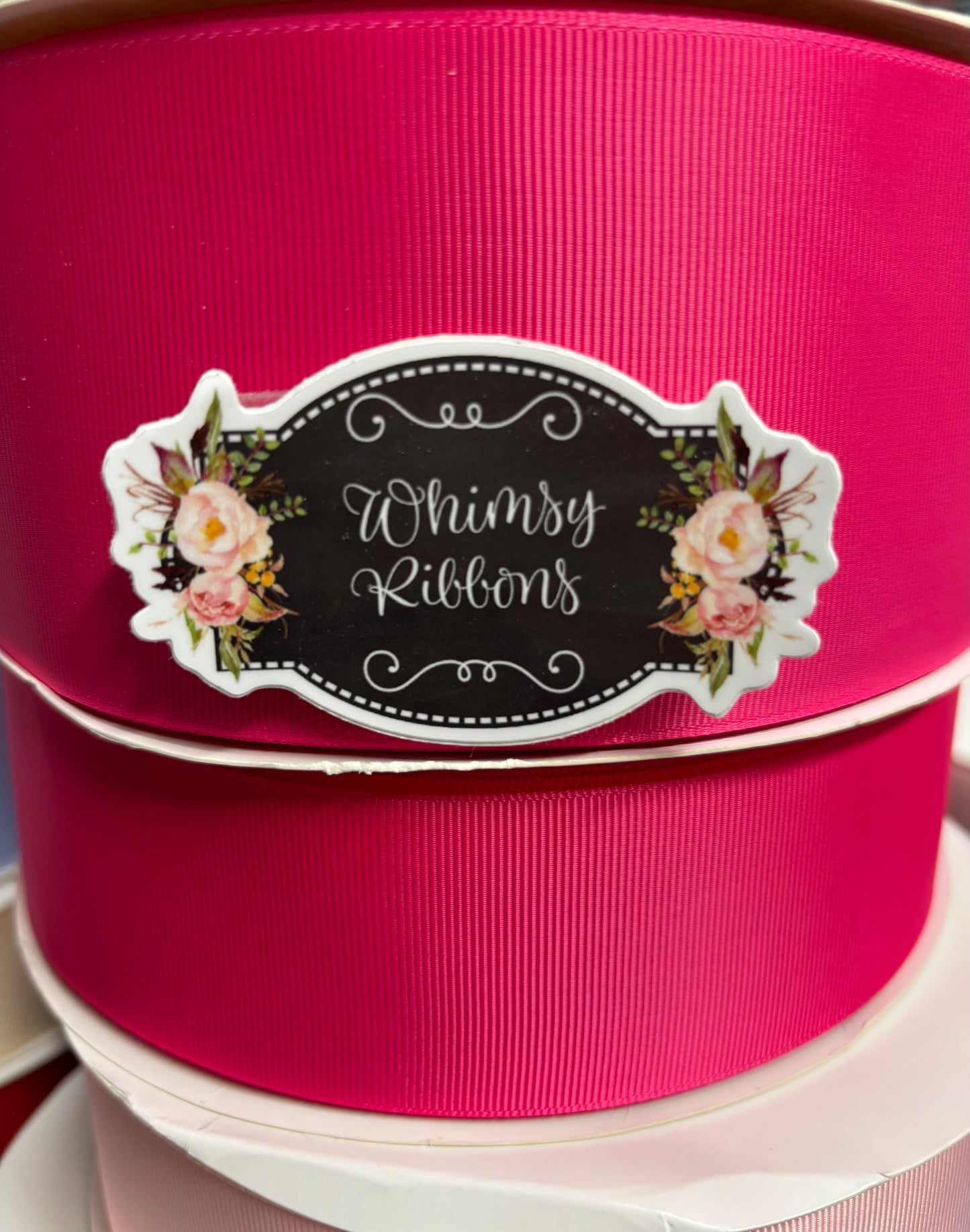 3INCH SHOCKING PINK - choose yards