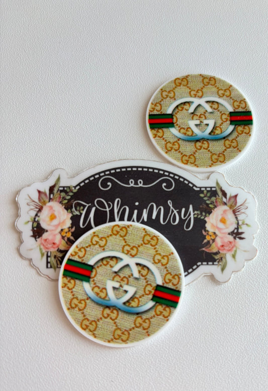 GUCCI ROUND  RESIN SMALL
