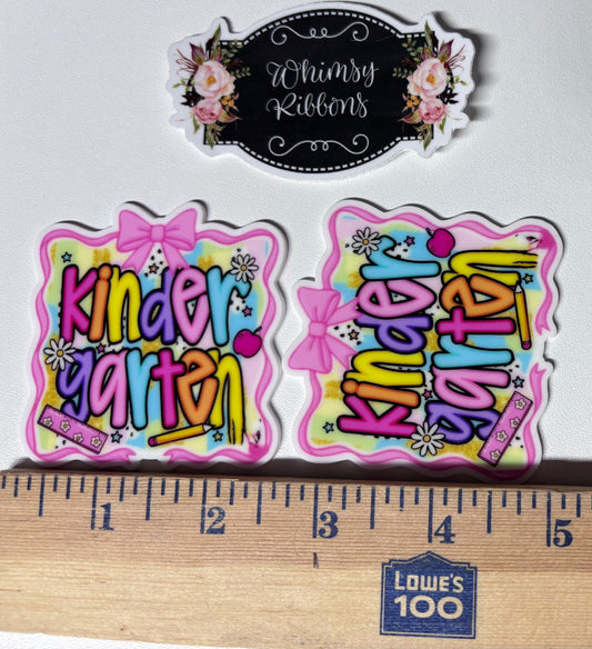 LARGE RESIN KINDER SCHOOL