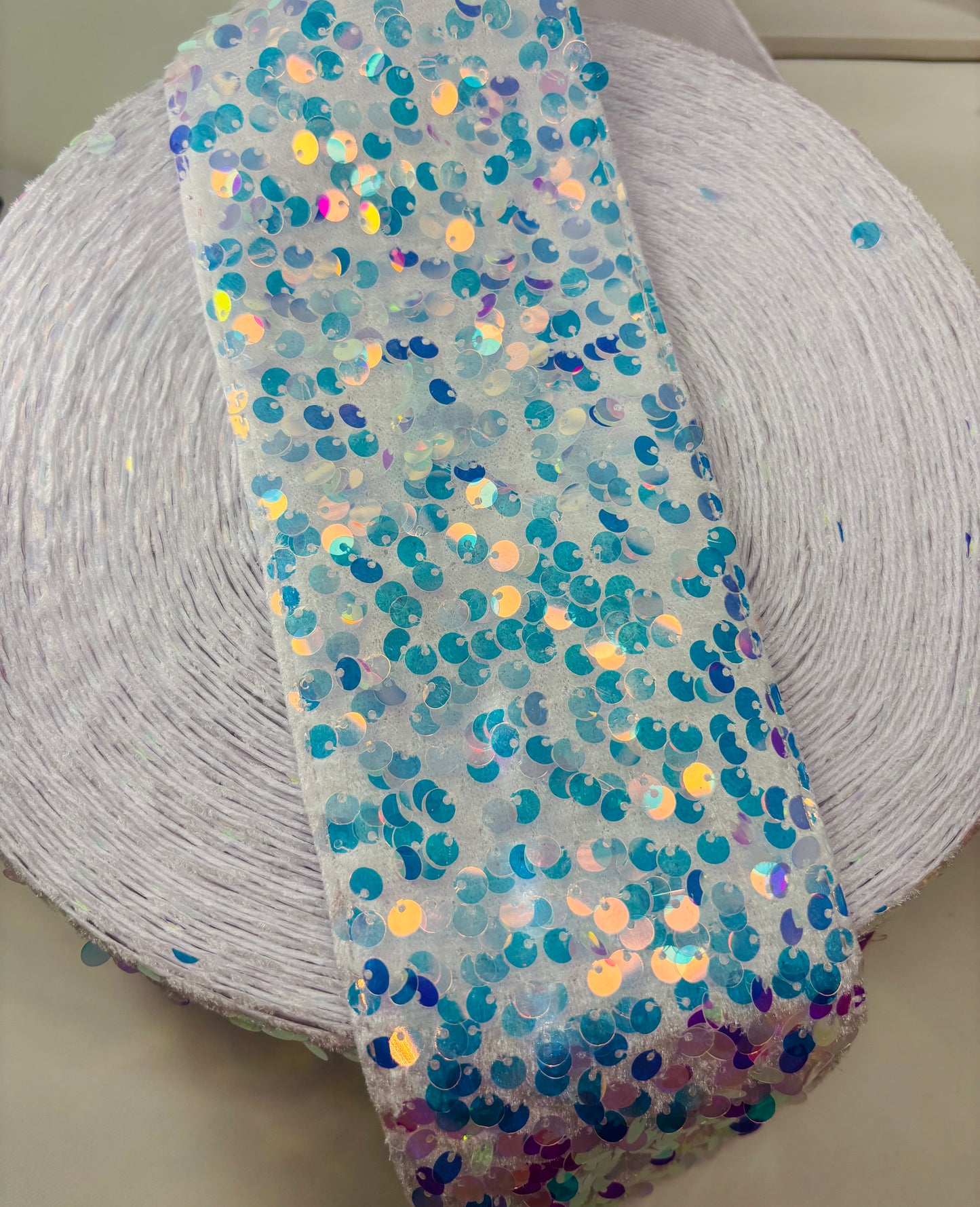 3 INCH WHITE AB 36 inches