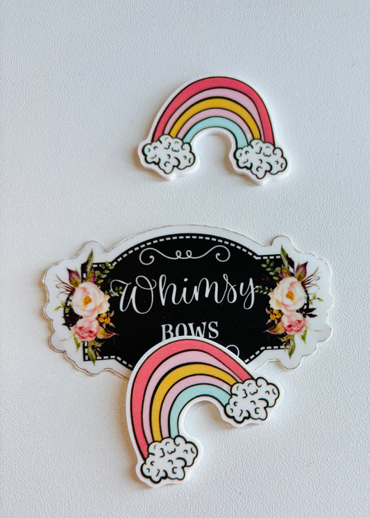 PASTEL RAINBOW  RESIN  SMALL