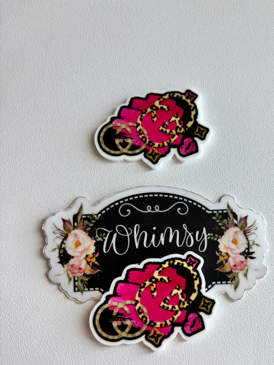 GUCCI LOGO  RESIN SMALL