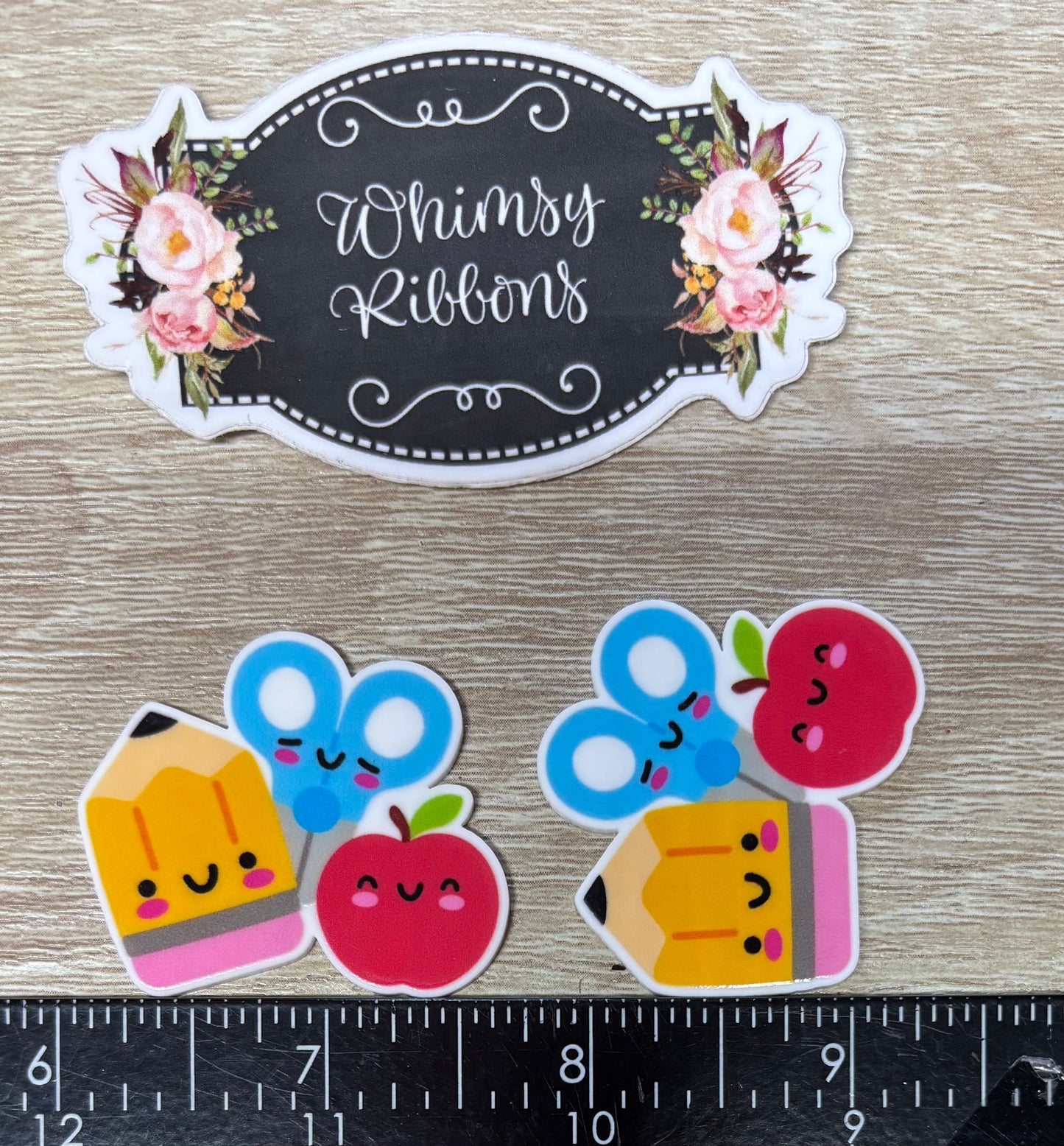 SMALL SCHOOL SUPPLIES CUTE RESIN