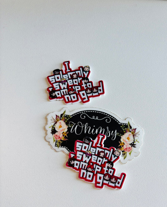 HARRY POTTER  solemely swear  RESIN  SMALL