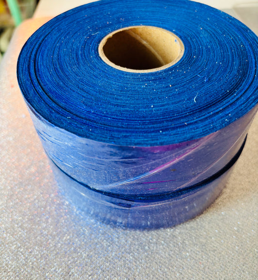 1.5 inch ROYAL METALLIC  ribbon BIAS 25 yards