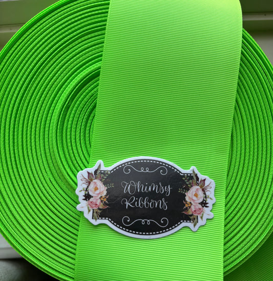 2 INCH ACID GREEN   3 YARD ROLL $1.50