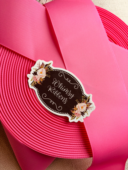 2.25 INCH HOT PINK 3 YARD roll