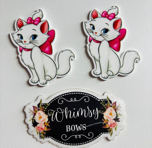 MARIE CAT  LARGE RESIN -SALE