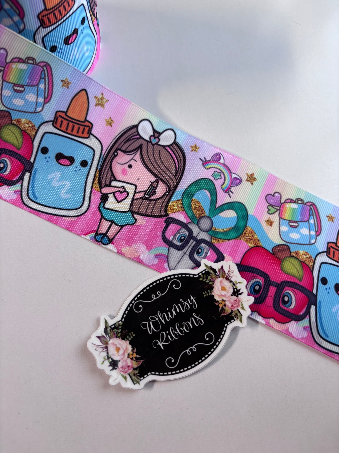3  INCH SCHOOL SUPPLIES W LITTLE GIRL