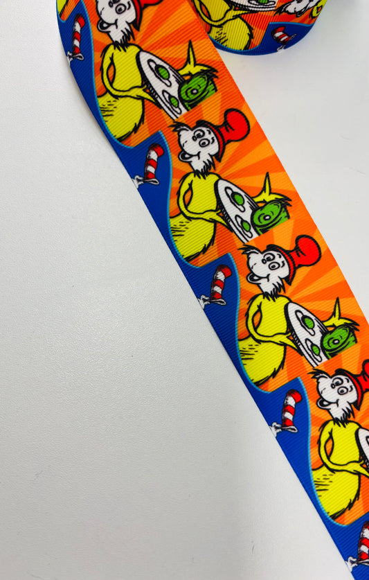 2 inch Green eggs and ham Dr Suess