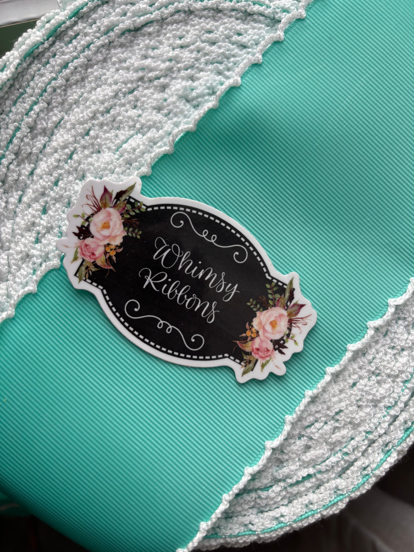 TROPIC W WHITE  MOONSTITCH  3 INCH