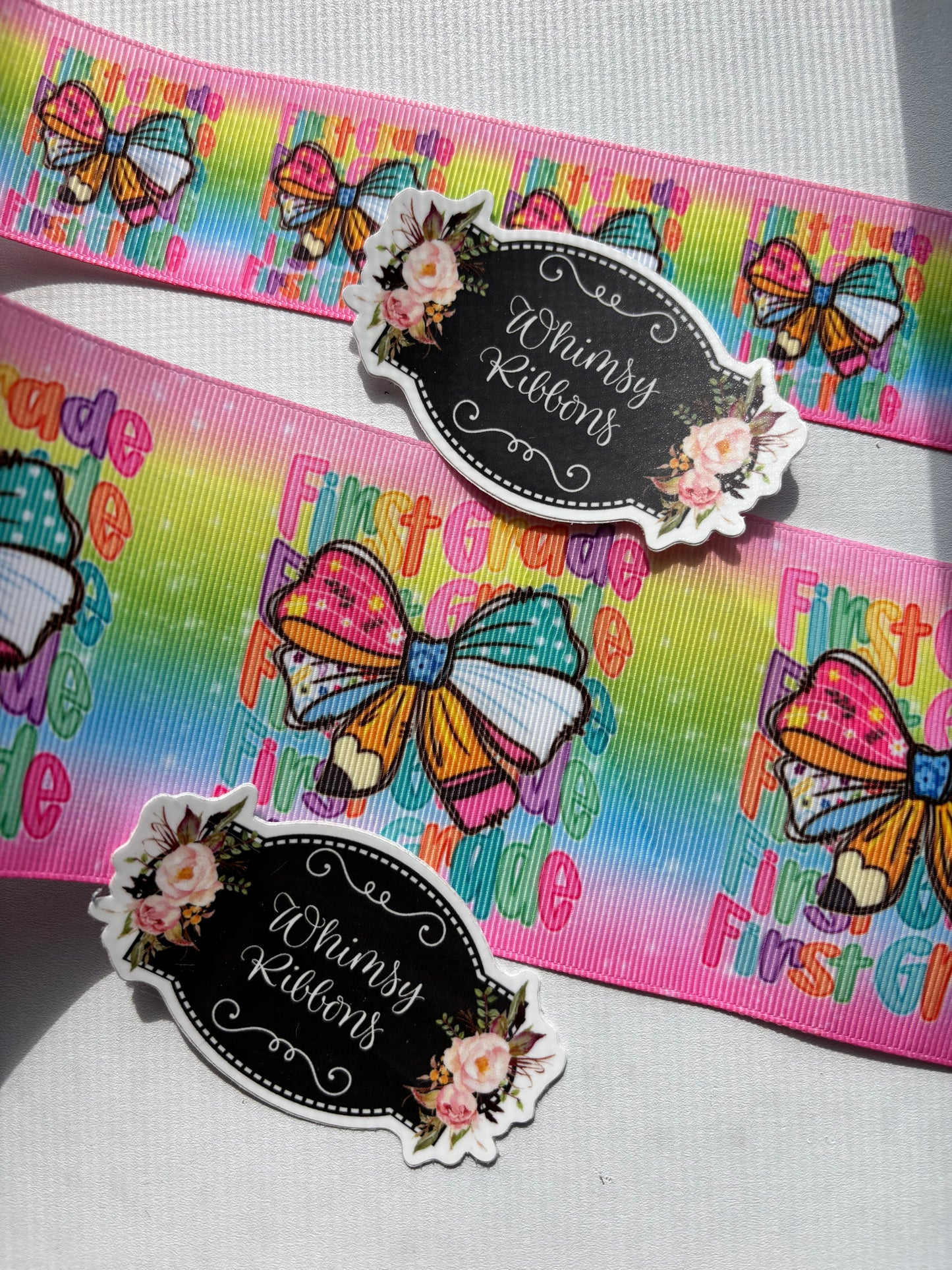3  INCH FIRST GRADE RIBBON -1 YARD