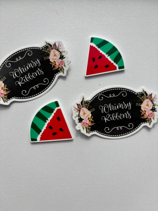 SMALL RESIN WATERMELON