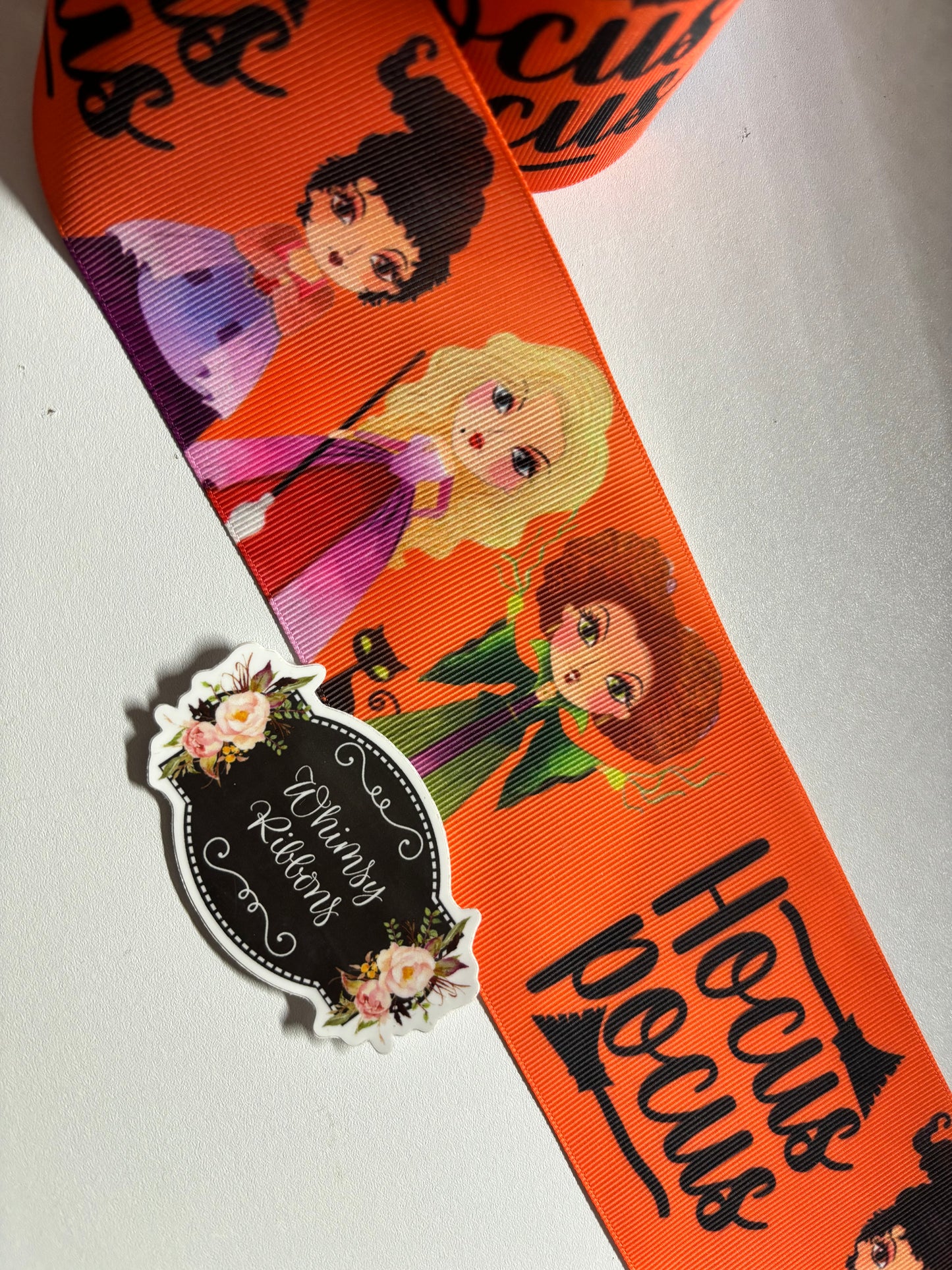 HOCUS INSPIRED GROUP 3 INCH ORANGE RIBBON