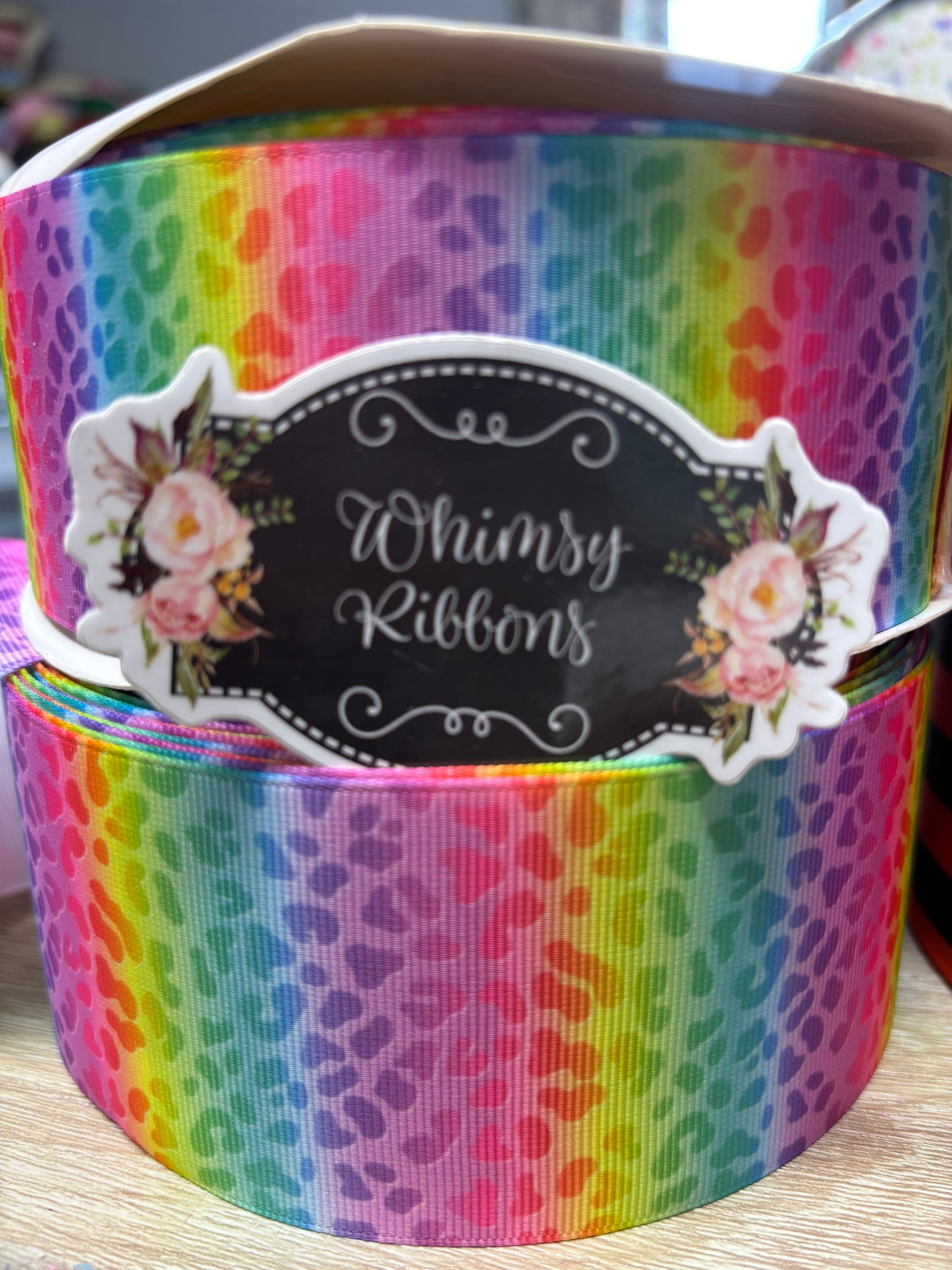 3 INCH RAINBOW CHEETAH/LEOPARD