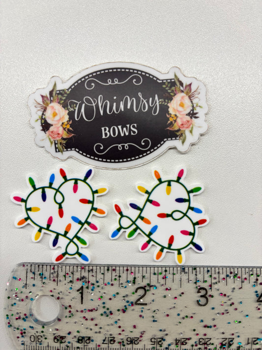 Christmas Lights Small Resin