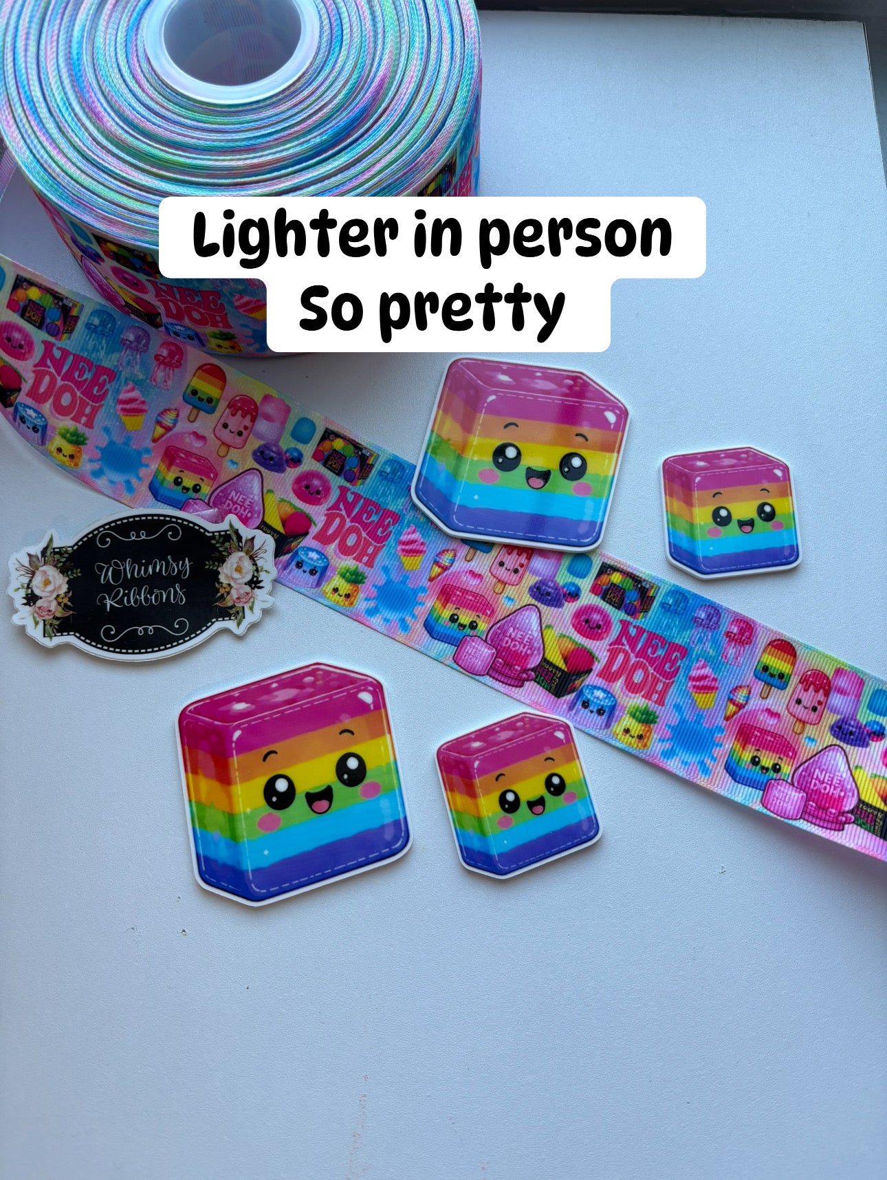 3 INCH NEEDOH SQUISHIES RIBBON