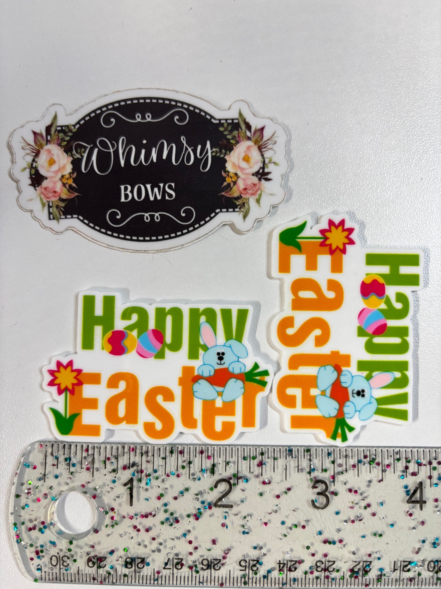 HAPPY EASTER LARGE RESIN