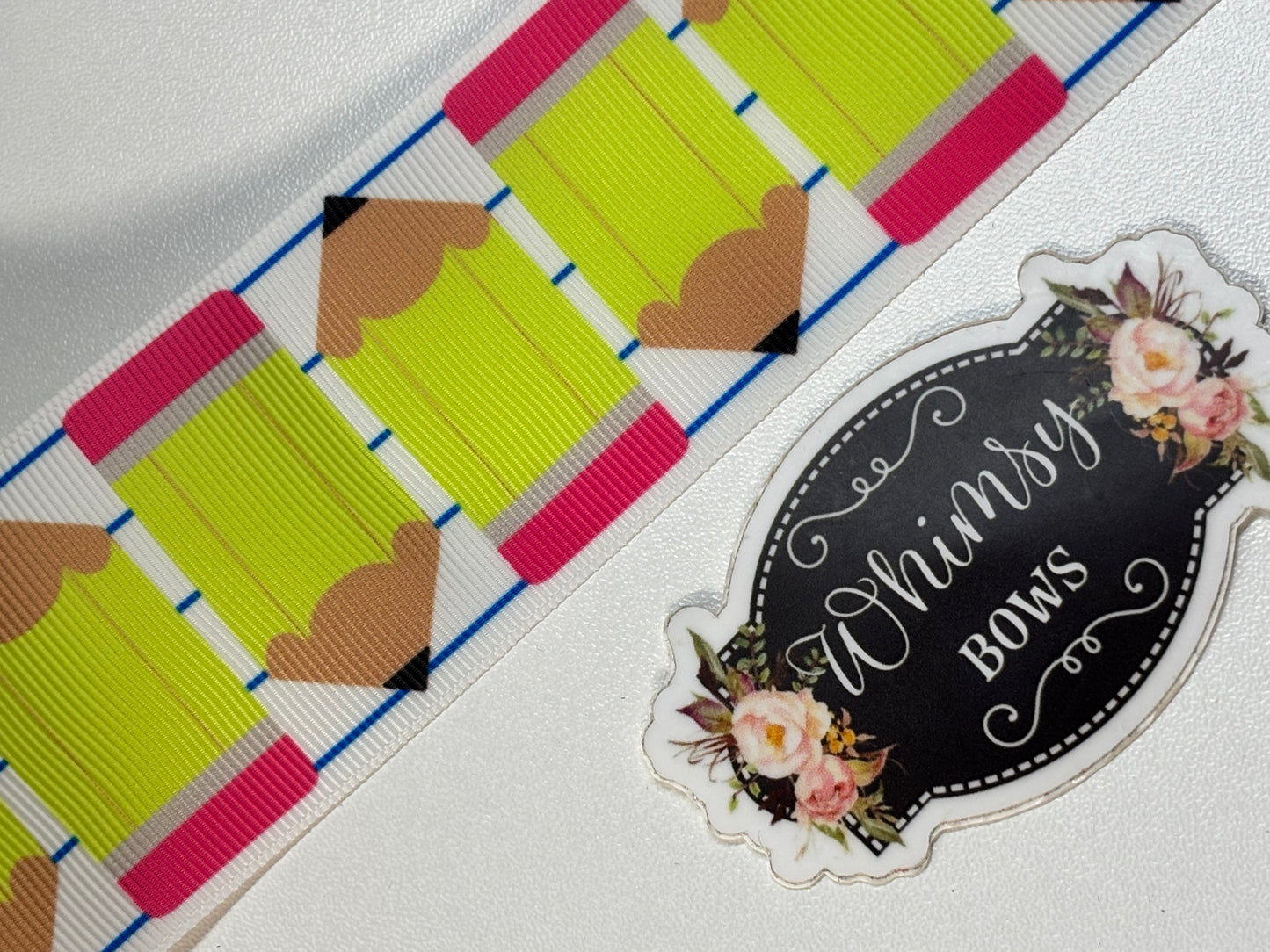 2inch Chunky pencils  ribbon SALE