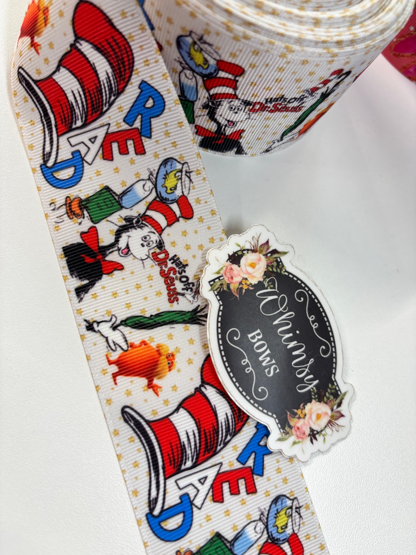 2 inch READ CAT IN THE HAT