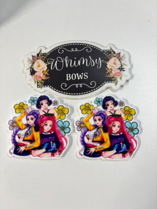 HUNTRX demon hunters K-pop Small Resin