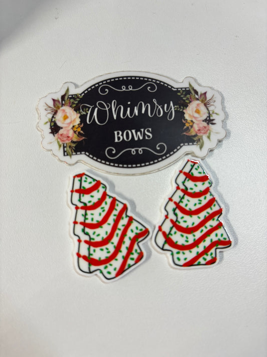 SNACK CAKE CHRISTMAS TREE Small Resin