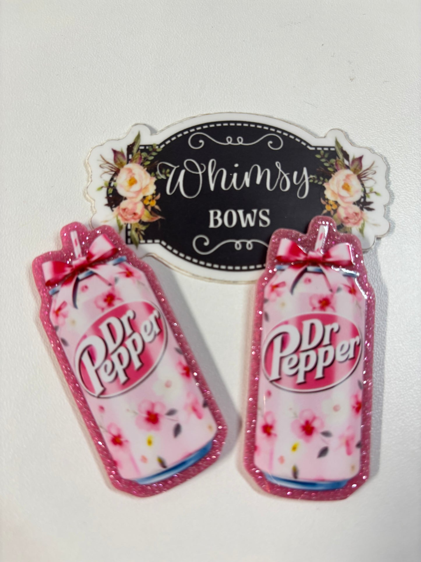 DR PEPPER GLITTER Large Resin