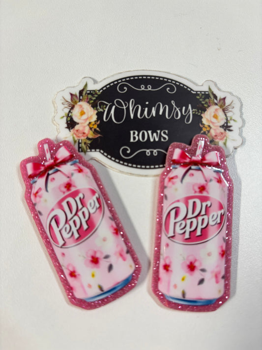 DR PEPPER GLITTER Large Resin