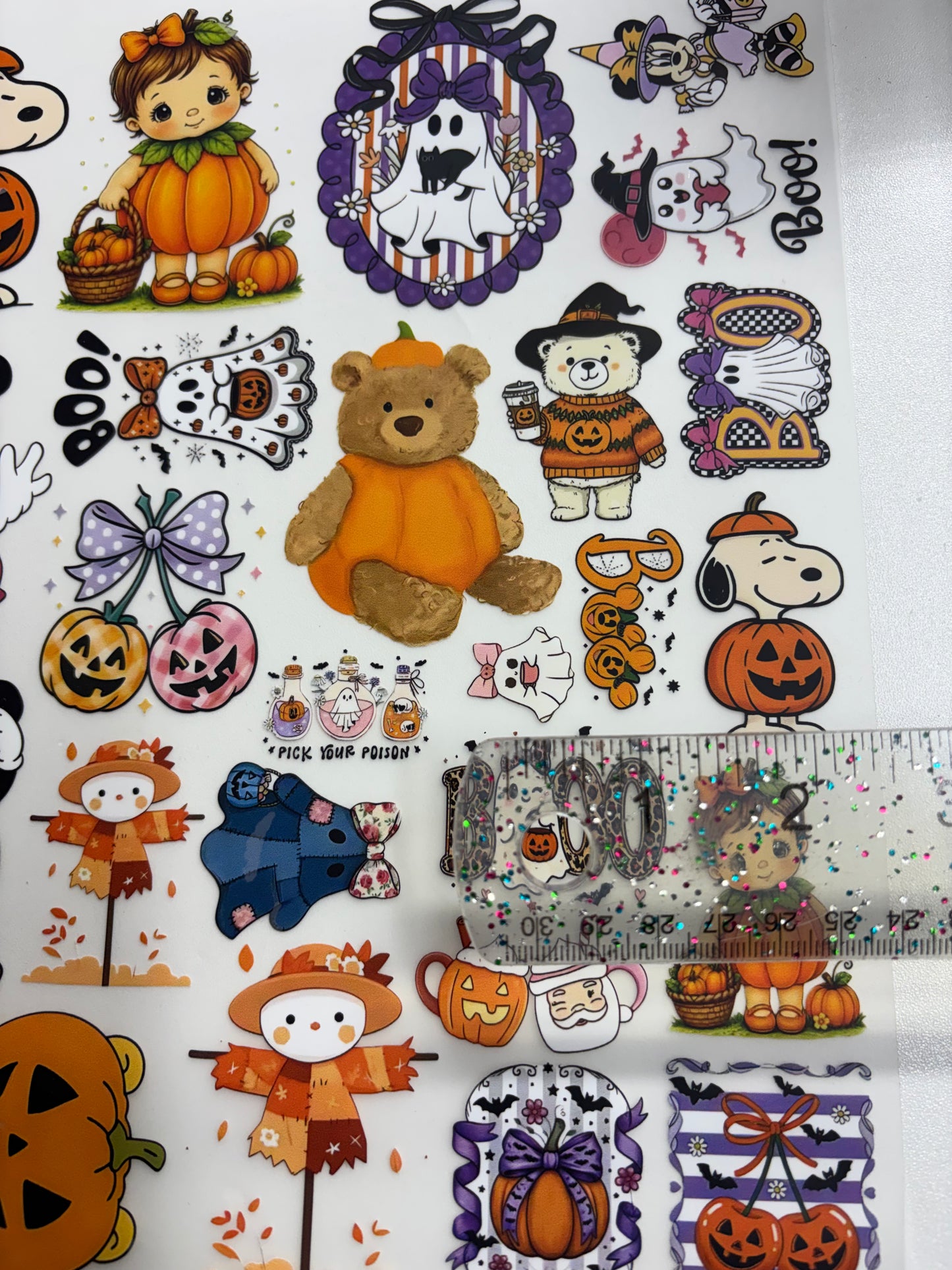 DTF HALLOWEEN FULL SHEET  9x11