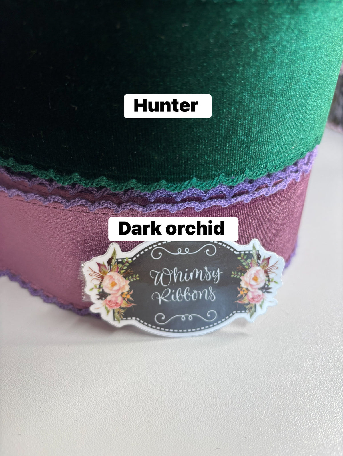 VELVET 1.5 inch - CHOOSE COLORS AND YARDS