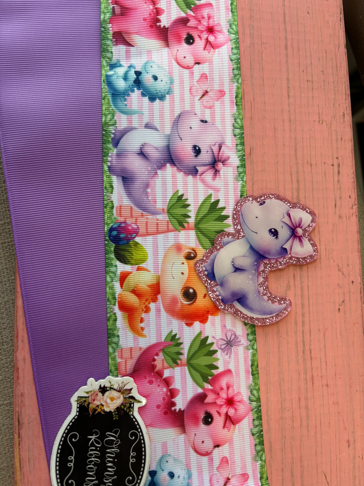 3 INCH BOW KIT - PRINT / RESIN CENTER AND SOLID  BOW KIT - CHOOSE DESIGN