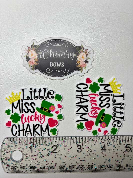 LITTLE MISS LUCKY CHARM LARGE RESIN